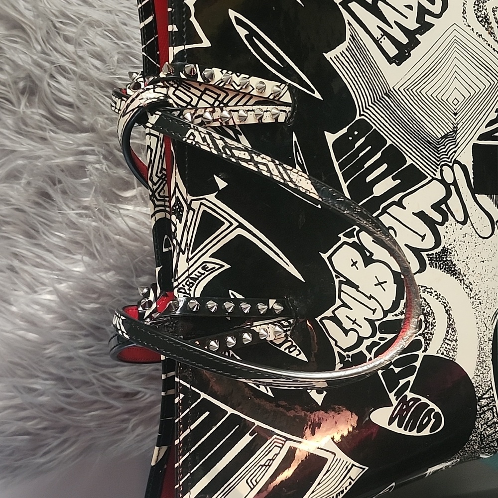 Christian Louboutin Graffiti Cabata  Tote W/ Dustbag - Picture 16 of 16